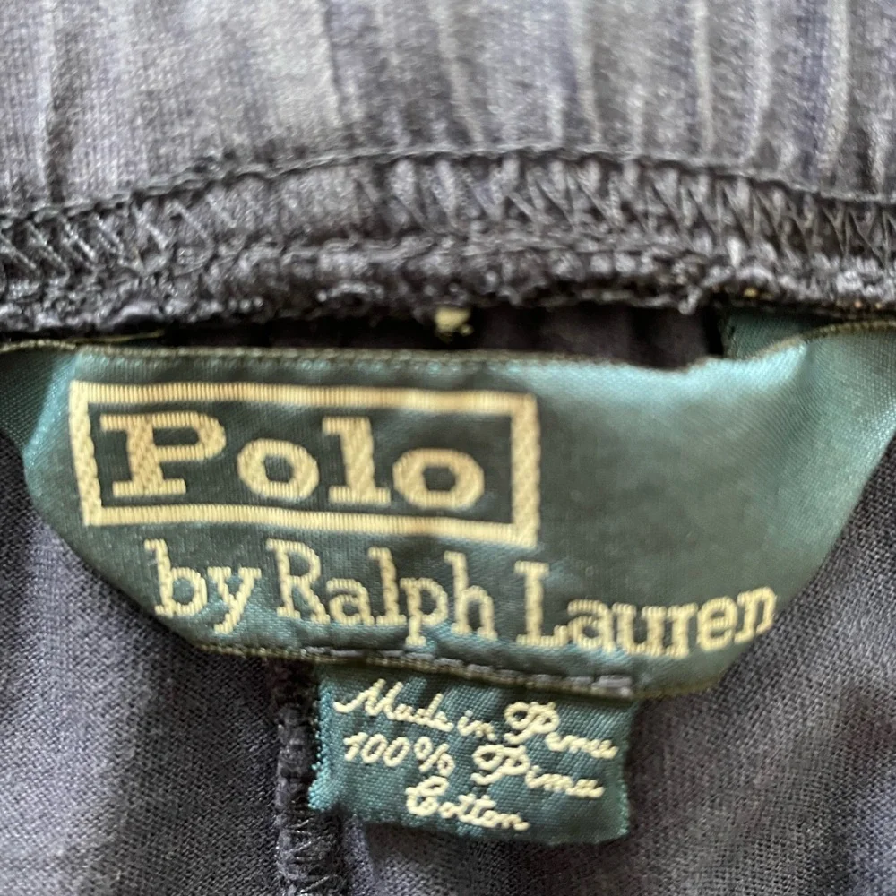 POLO JOGGERS TRAVEL PANTS Navy Blue Men’s Size Medium Track Pants